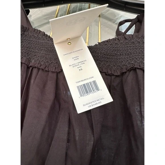 NWT TORY BURCH smocked sundress XS - Picture 4 of 7
